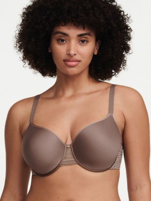 Beige Chantelle C Jolie Comfort Convertible Women T-Shirt Bra | GFA4168DP