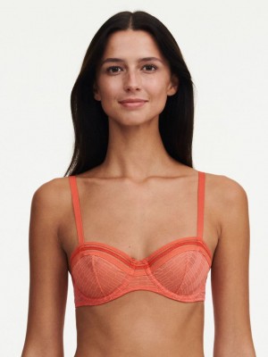 Coral Chantelle Only Manhattan Demi Women Bras | GJI80100SL