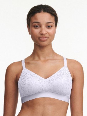 Purple Chantelle Norah Comfort Supportive Wirefree Women Bras | TPR4420RT