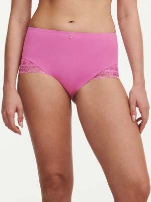 Rose Pink Chantelle Impression Smoothing Full Women Briefs | PPV8954UJ