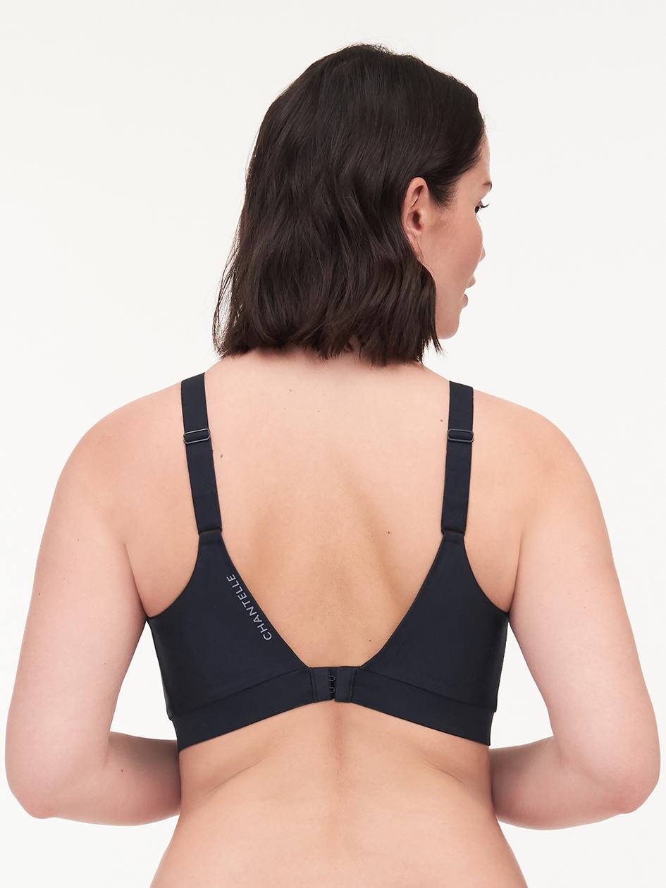 Black Chantelle Everyday Sport Eco Comfort Low Impact Women Bra | LUN2117TB