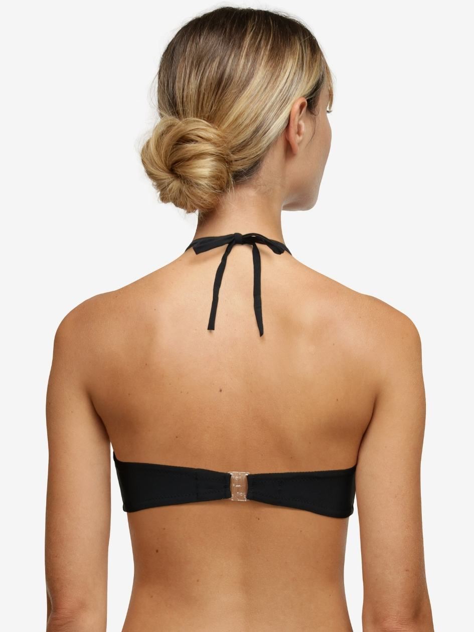 Black Chantelle Inspire Bandeau Swim Women Bikini Tops | JYL7438IE