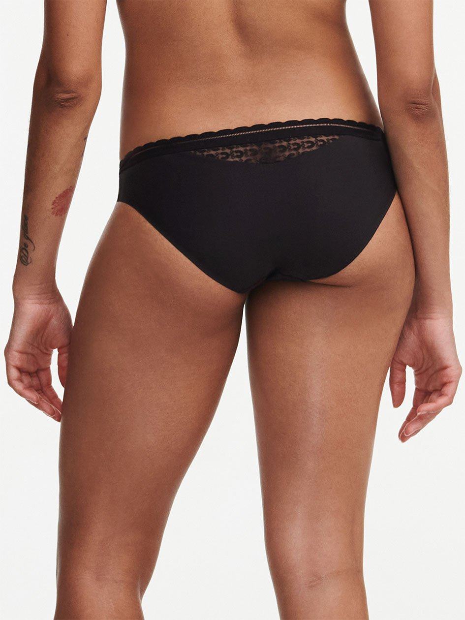 Black Chantelle Monogram Women Bikini Bottoms | ZVG7869VR