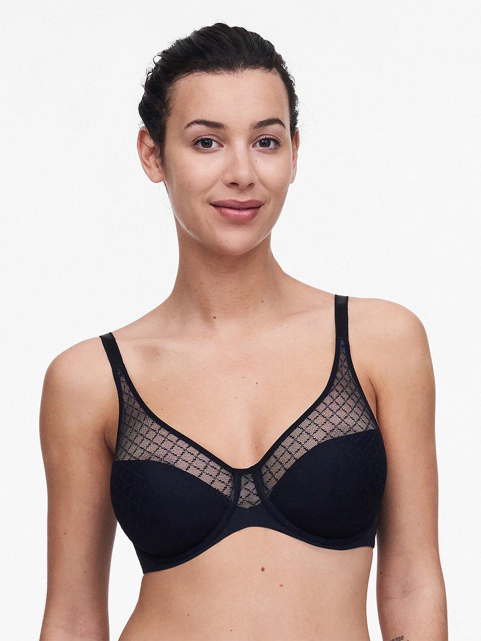 Black Chantelle Norah Chic Underwire Women Bras | OGI7574FO