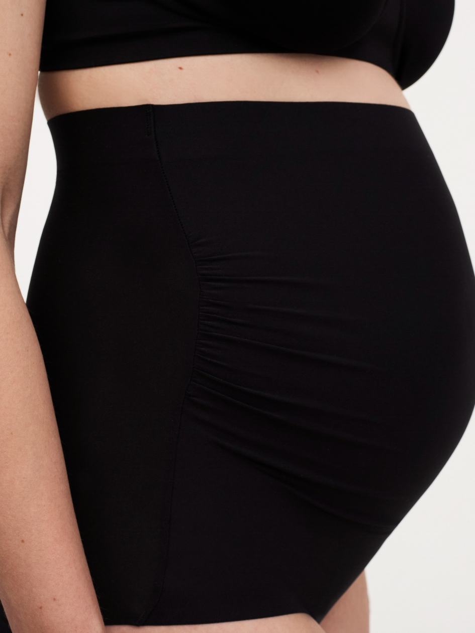 Black Chantelle Pure Maternity Full Women Briefs | PHA282PG