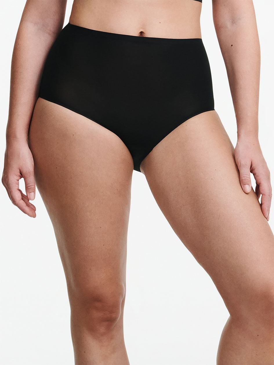 Black Chantelle SoftStretch Women Briefs | FWQ6532AI
