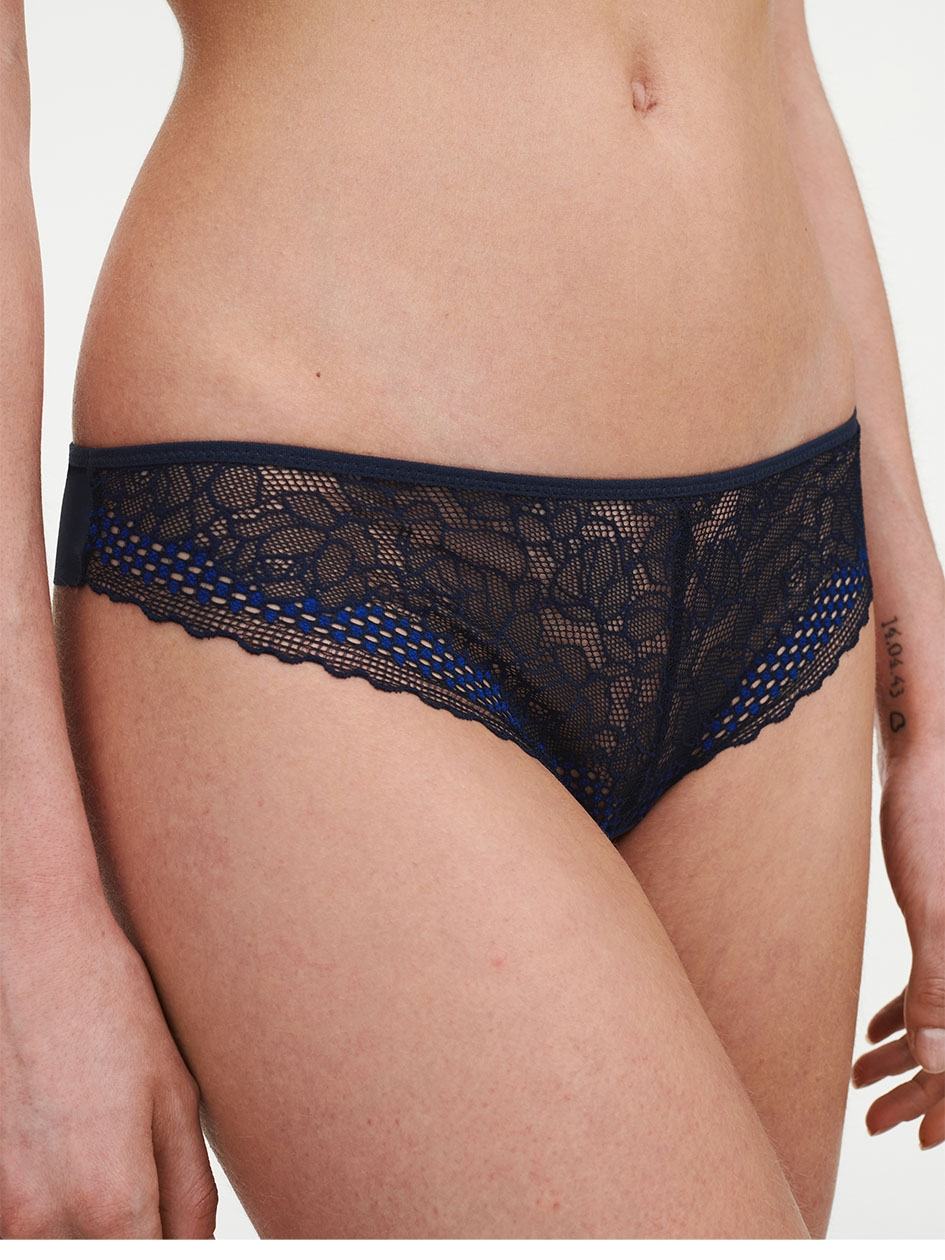 Blue Chantelle Pila Women Thong Panty | EAM3028VP