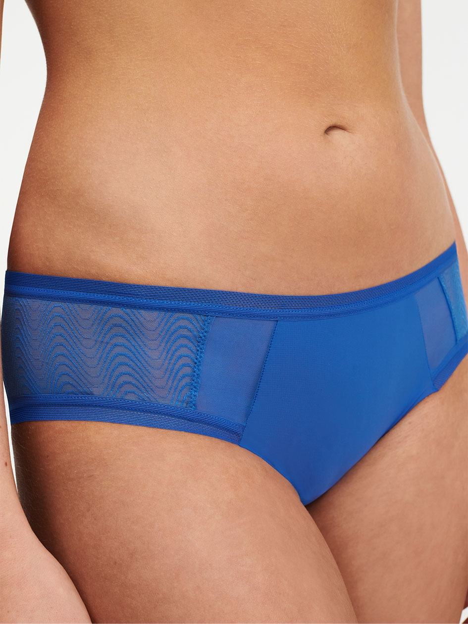 Blue Chantelle Romane Women Hipster Panty | QME6860CG