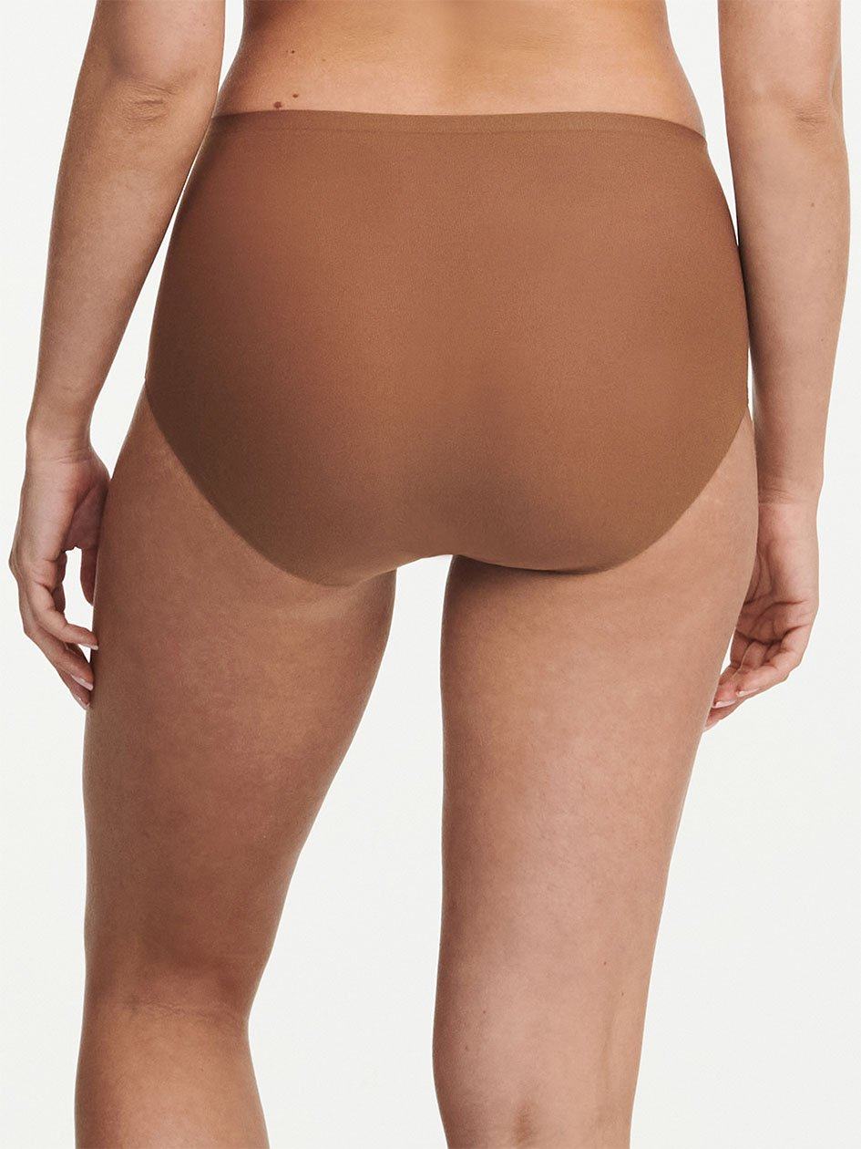 Brown Chantelle SoftStretch Women Briefs | NER2623ES