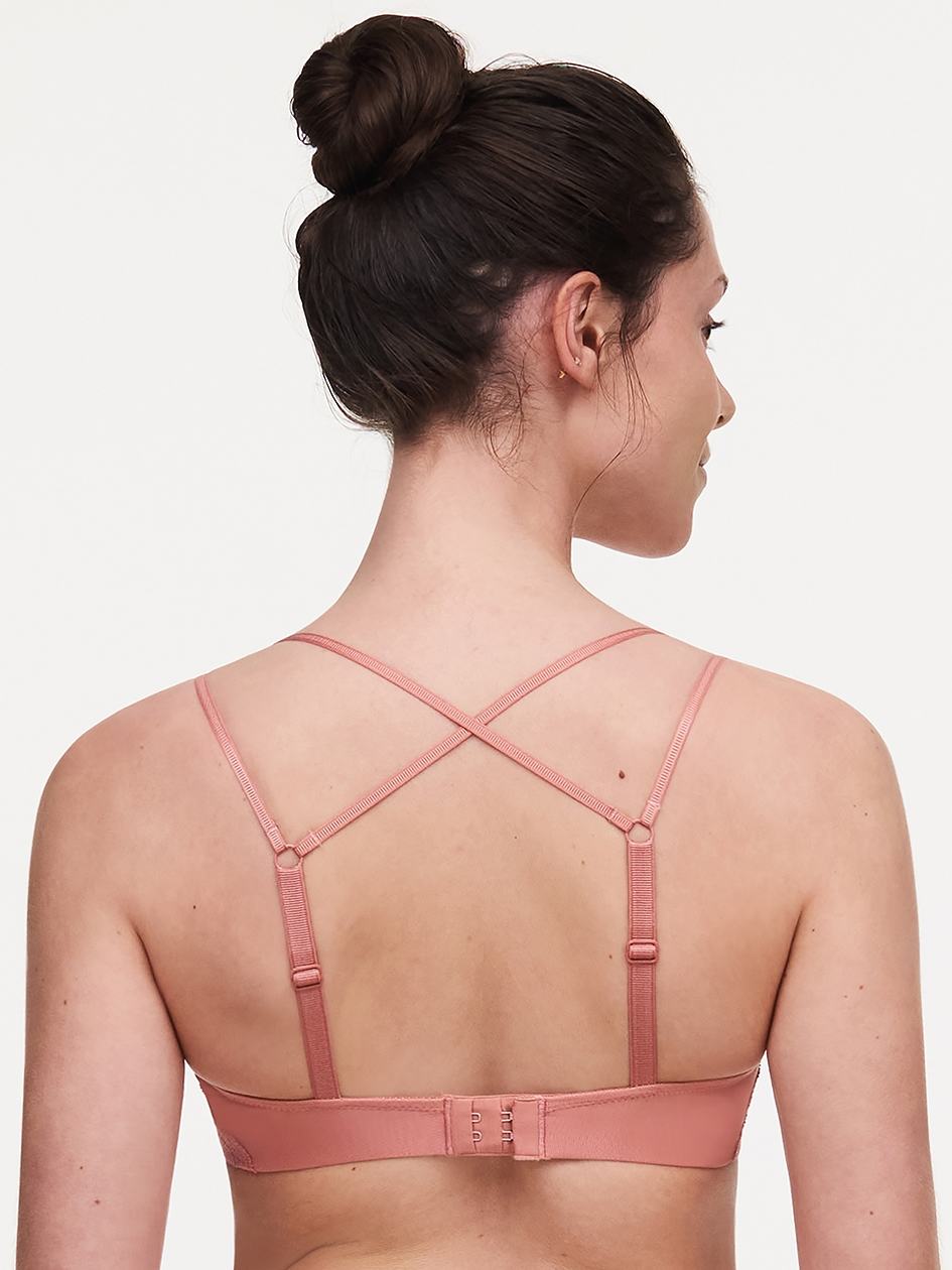 Coral Chantelle Midnight Flowers Wireless Women Bras | PWS736JL