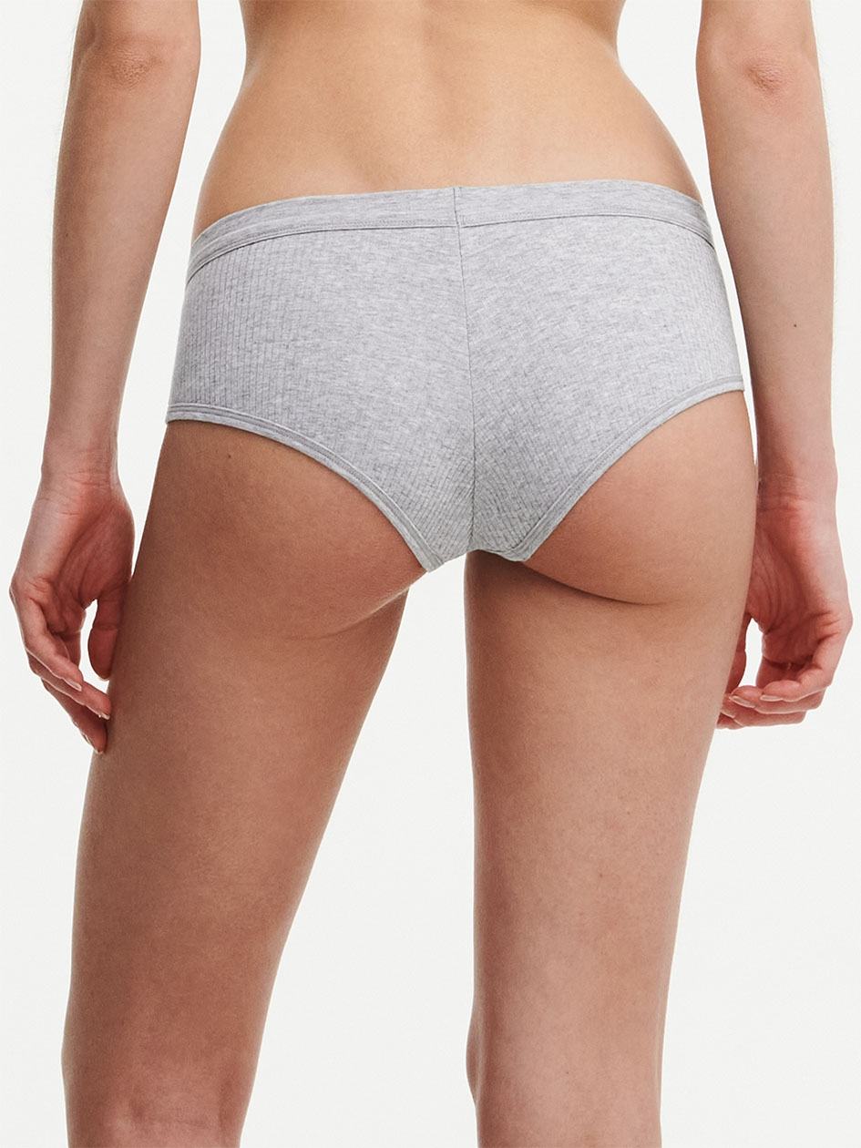 Grey Chantelle Cotton Comfort Women Hipster Panty | AJA5683QE