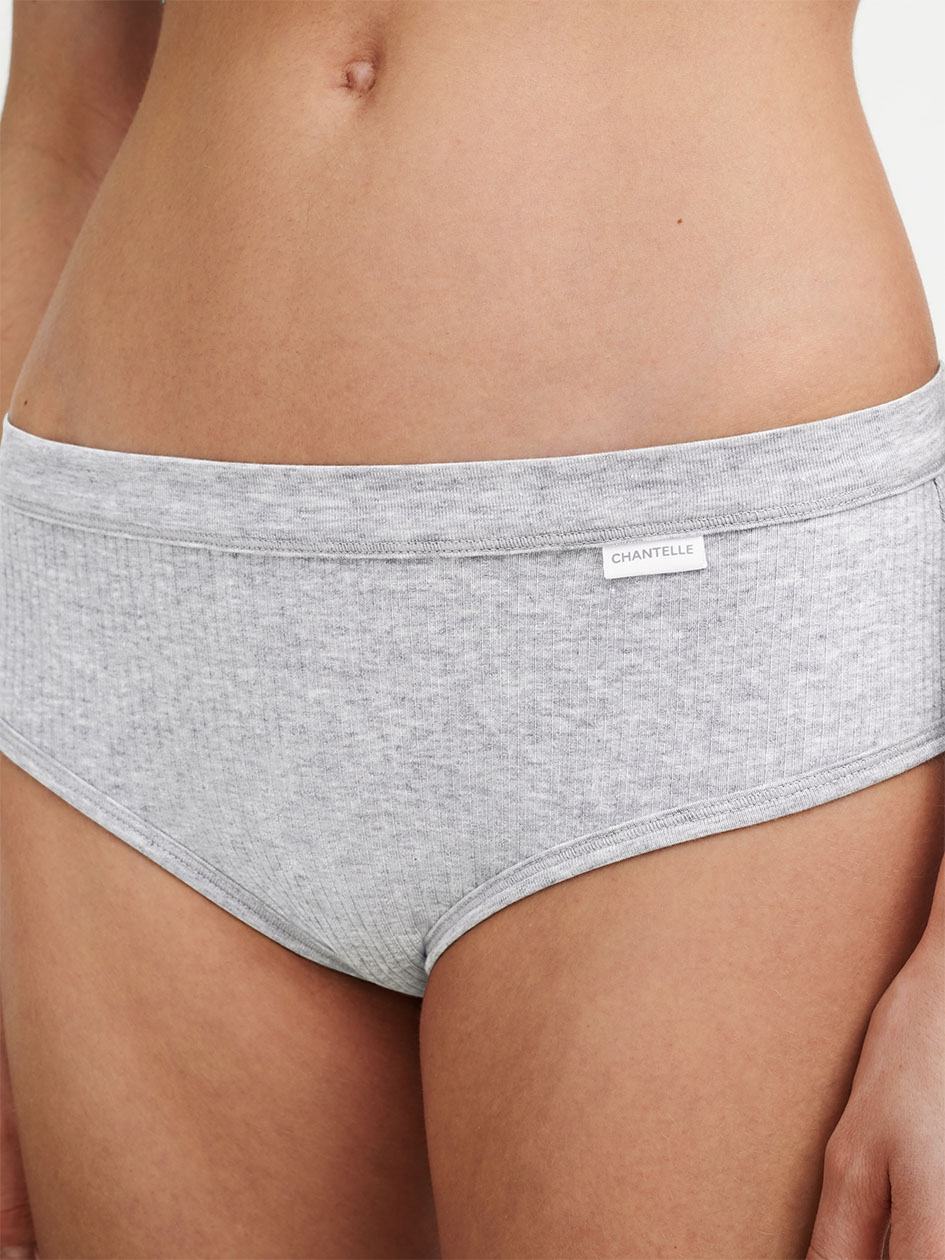Grey Chantelle Cotton Comfort Women Hipster Panty | AJA5683QE
