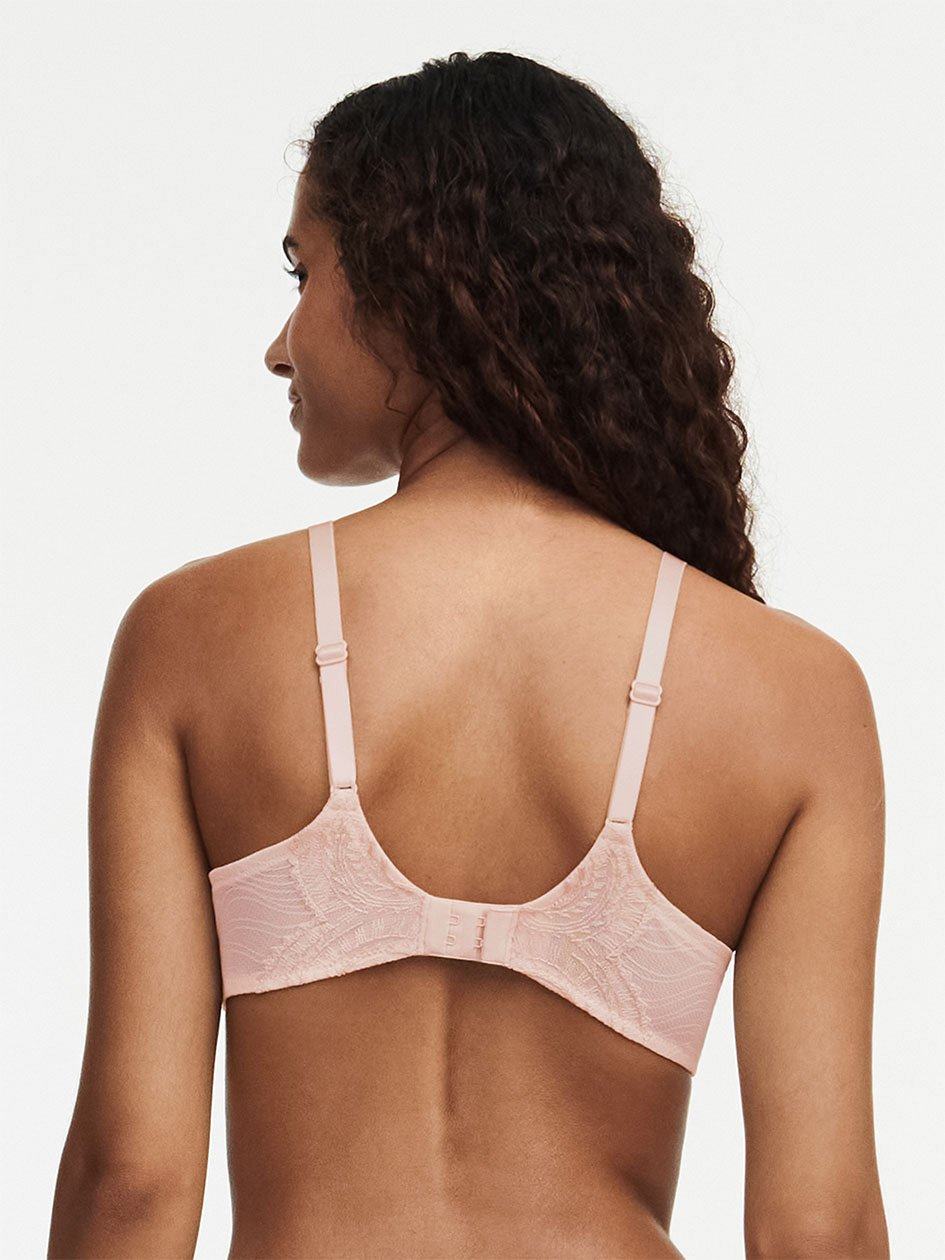 Pink Chantelle Mystic Dream Lace Demi Women Unlined Bra | LOJ7475UA