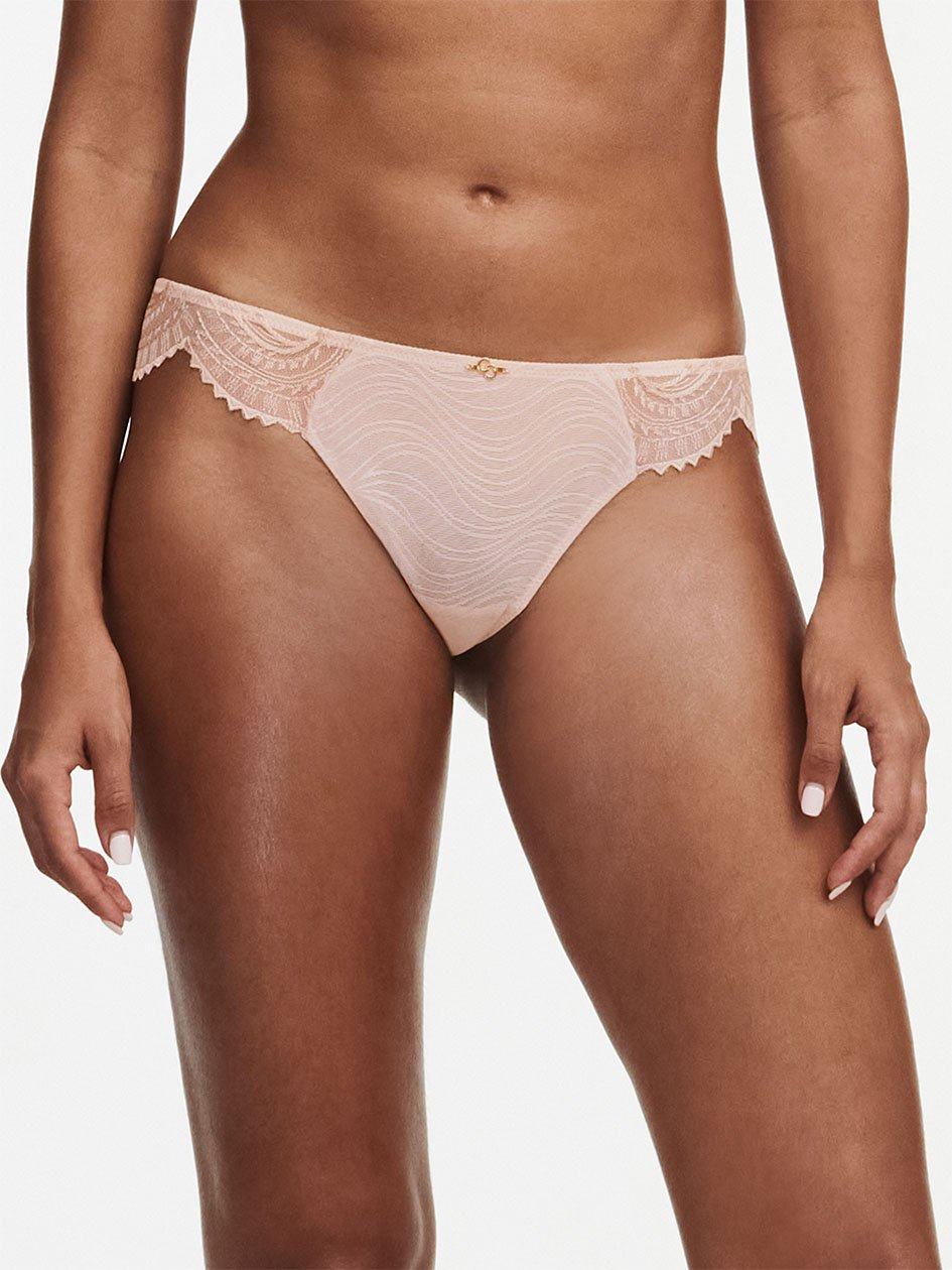 Pink Chantelle Mystic Dream Lace Women Thong Panty | MXB2654YK