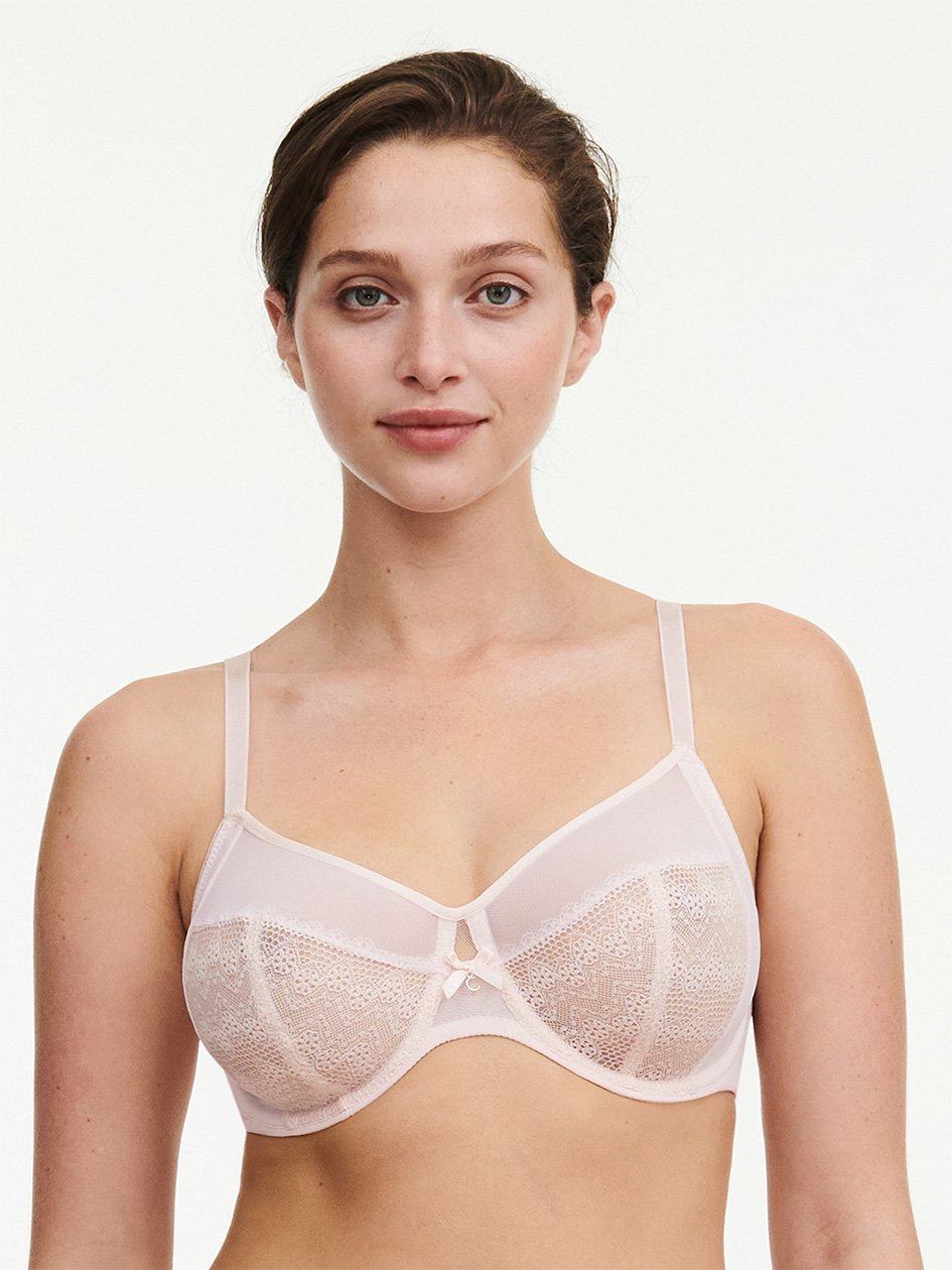 Pink Chantelle Revele Moi Perfect Fit Underwire Women Bras | EEB7871ZU