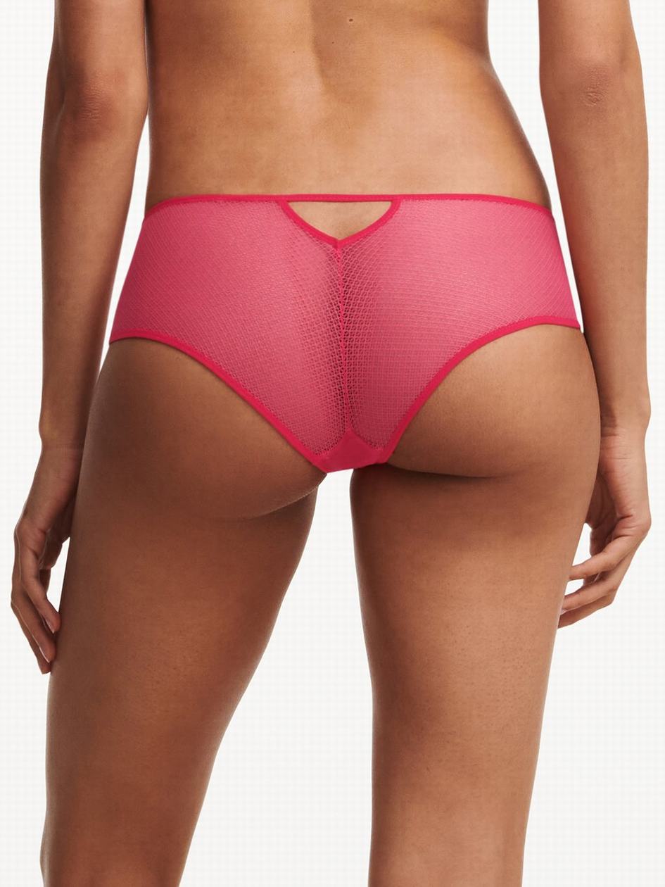 Red Chantelle Olivia Women Hipster Panty | UUF5281TW