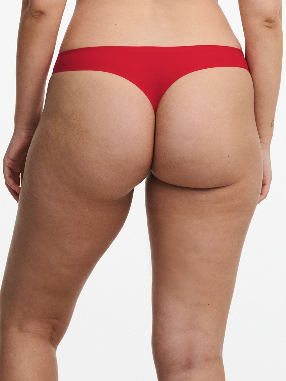 Red Chantelle SoftStretch Women Thong Panty | TRE3924KO