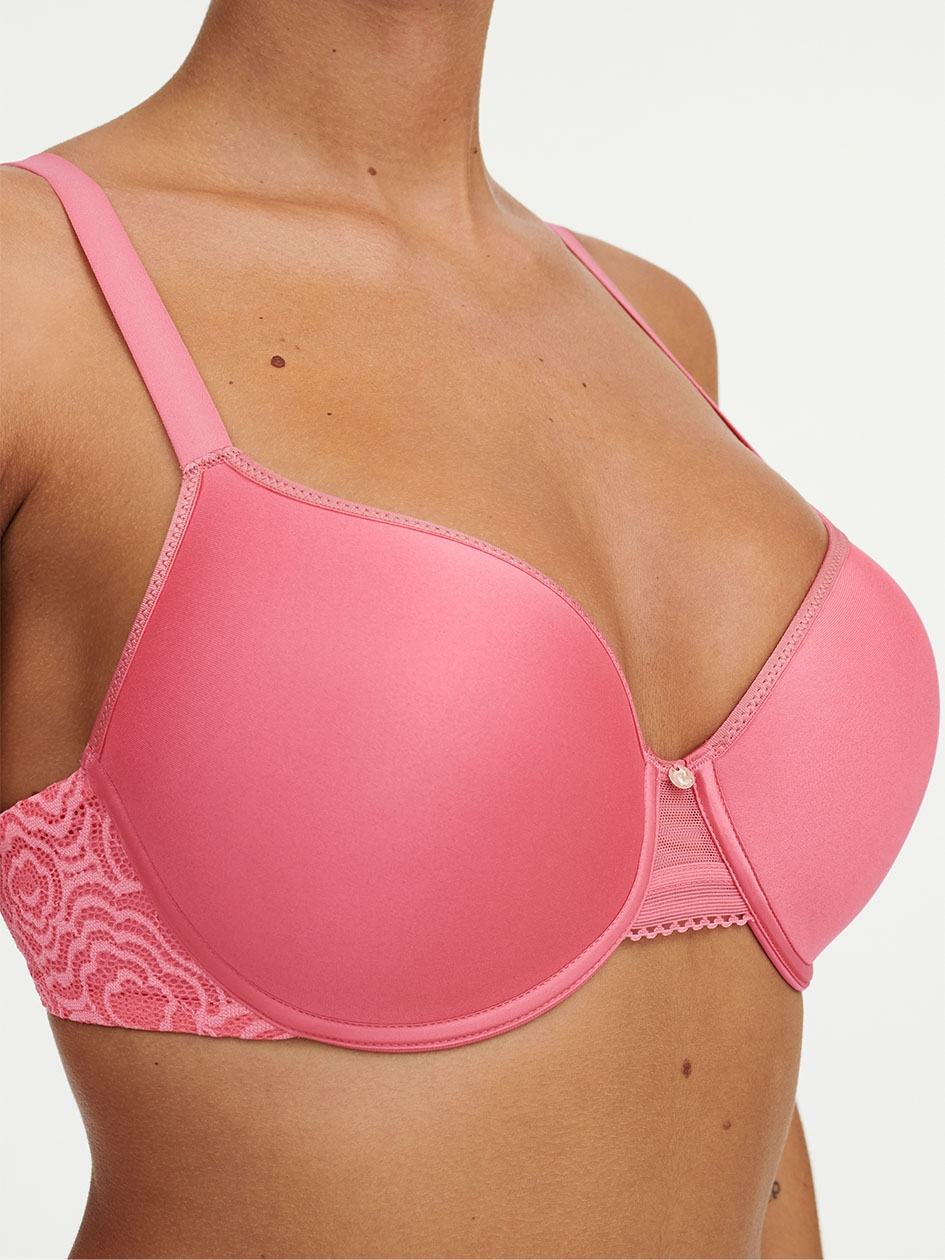 Rose Pink Chantelle C Jolie Comfort Convertible Women T-Shirt Bra | XHG8815CP