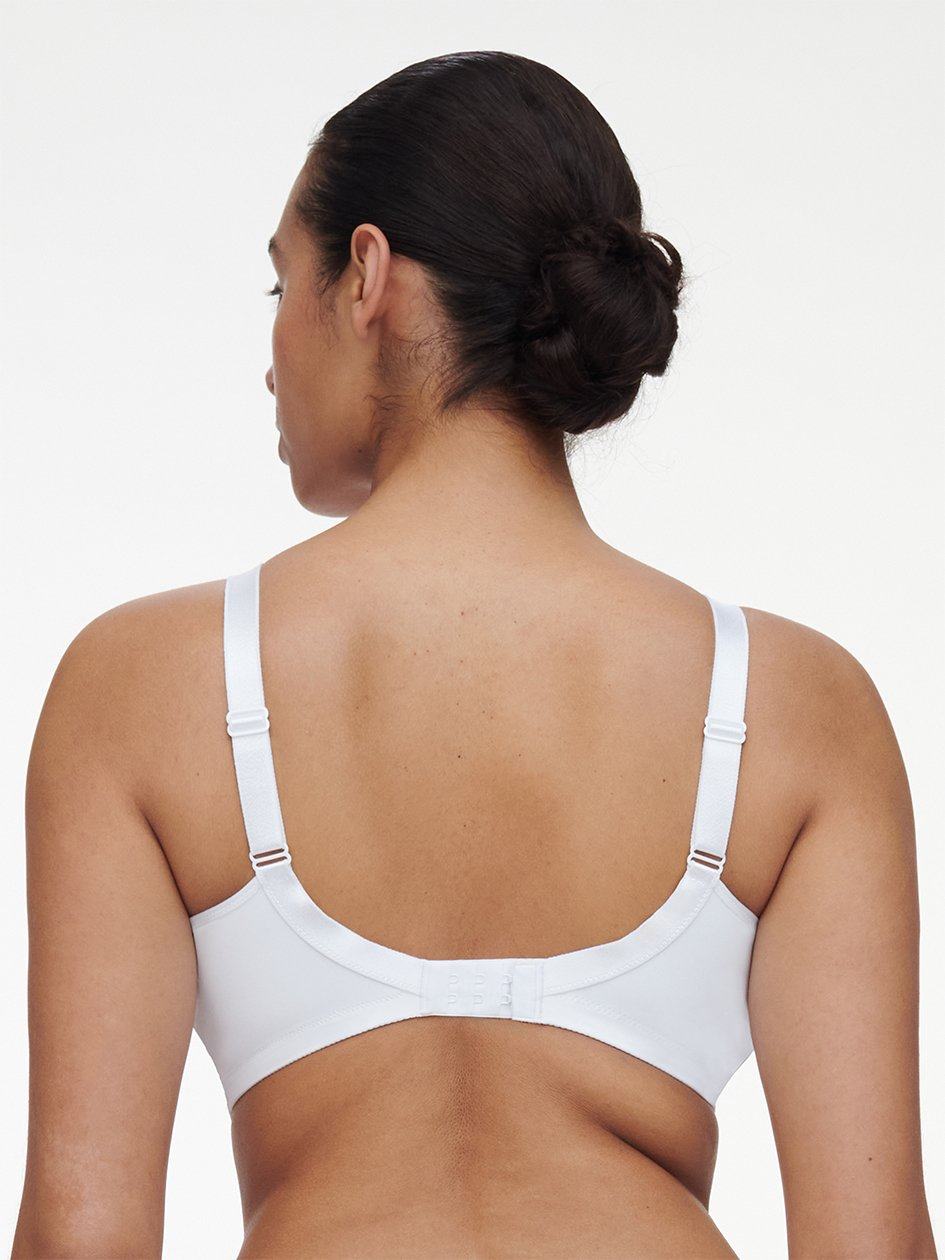 White Chantelle Merci Custom Fit Wireless with Pocket Women Bras | FMJ1445JV