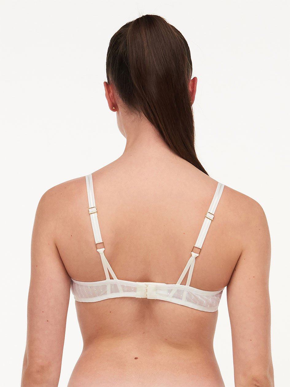 White Chantelle New Romance Lace Underwire Demi Women Bras | AYS550XS