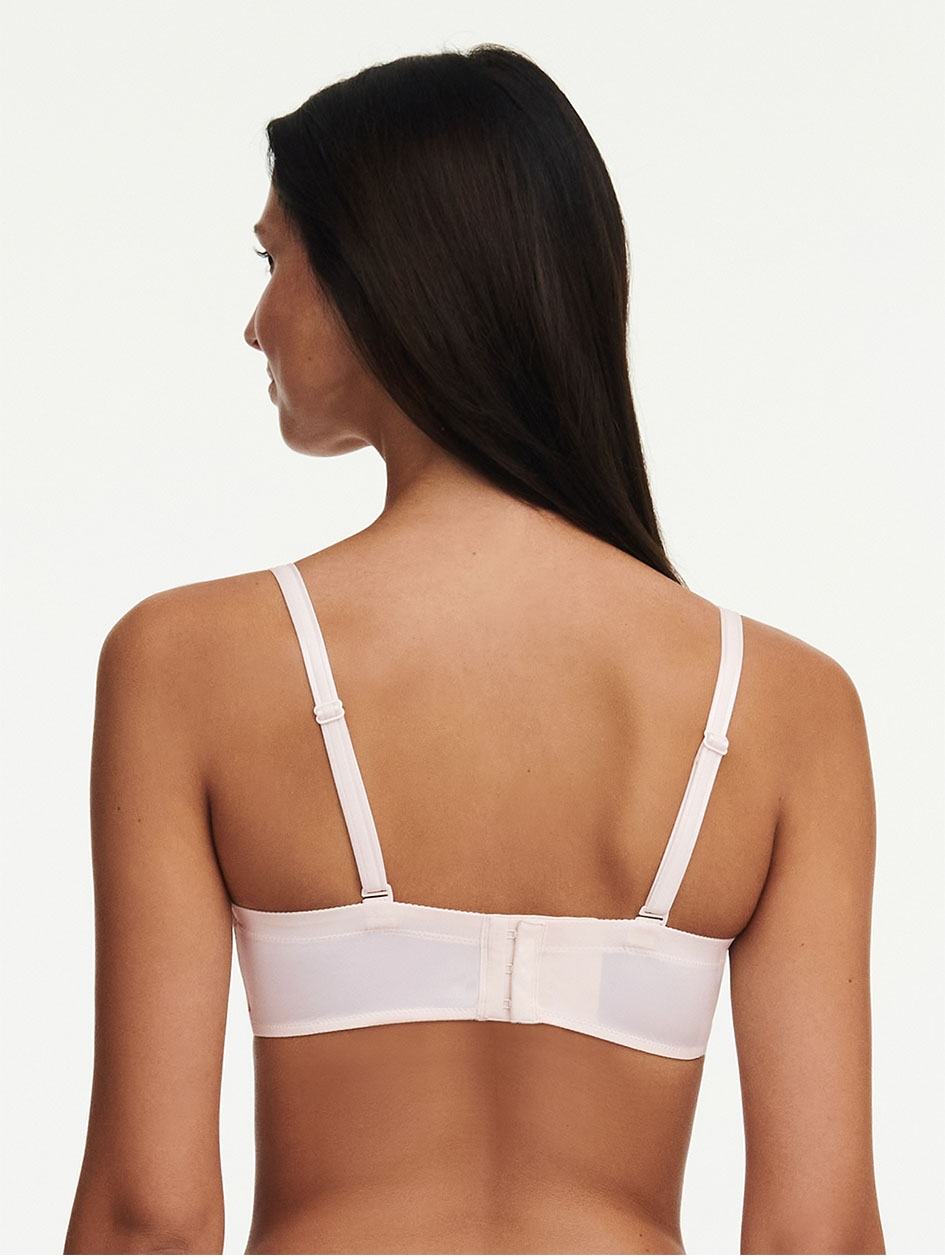 White Chantelle Pila Bandeau Underwire Women Bras | DME9078KP