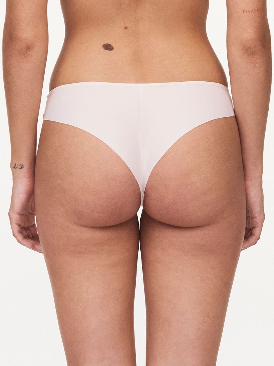 White Chantelle Pila Women Thong Panty | VWO5573FI