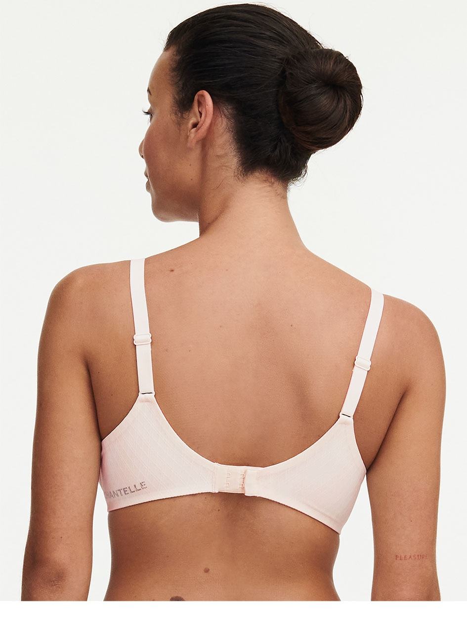 White Chantelle Smooth Lines Back Smoothing Minimizer Women Bras | TIM7599XX