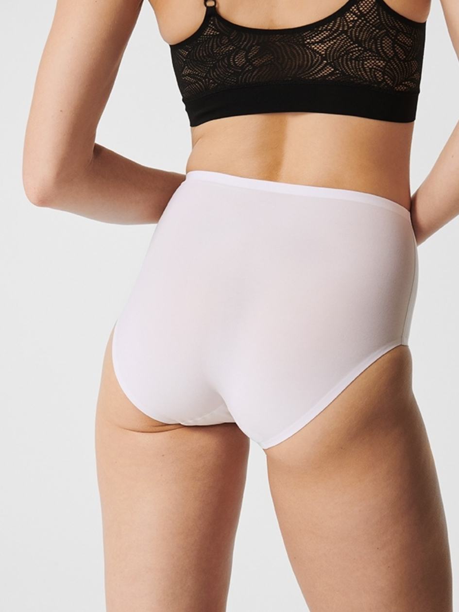 White Chantelle SoftStretch Women Briefs | YWC3786ZO