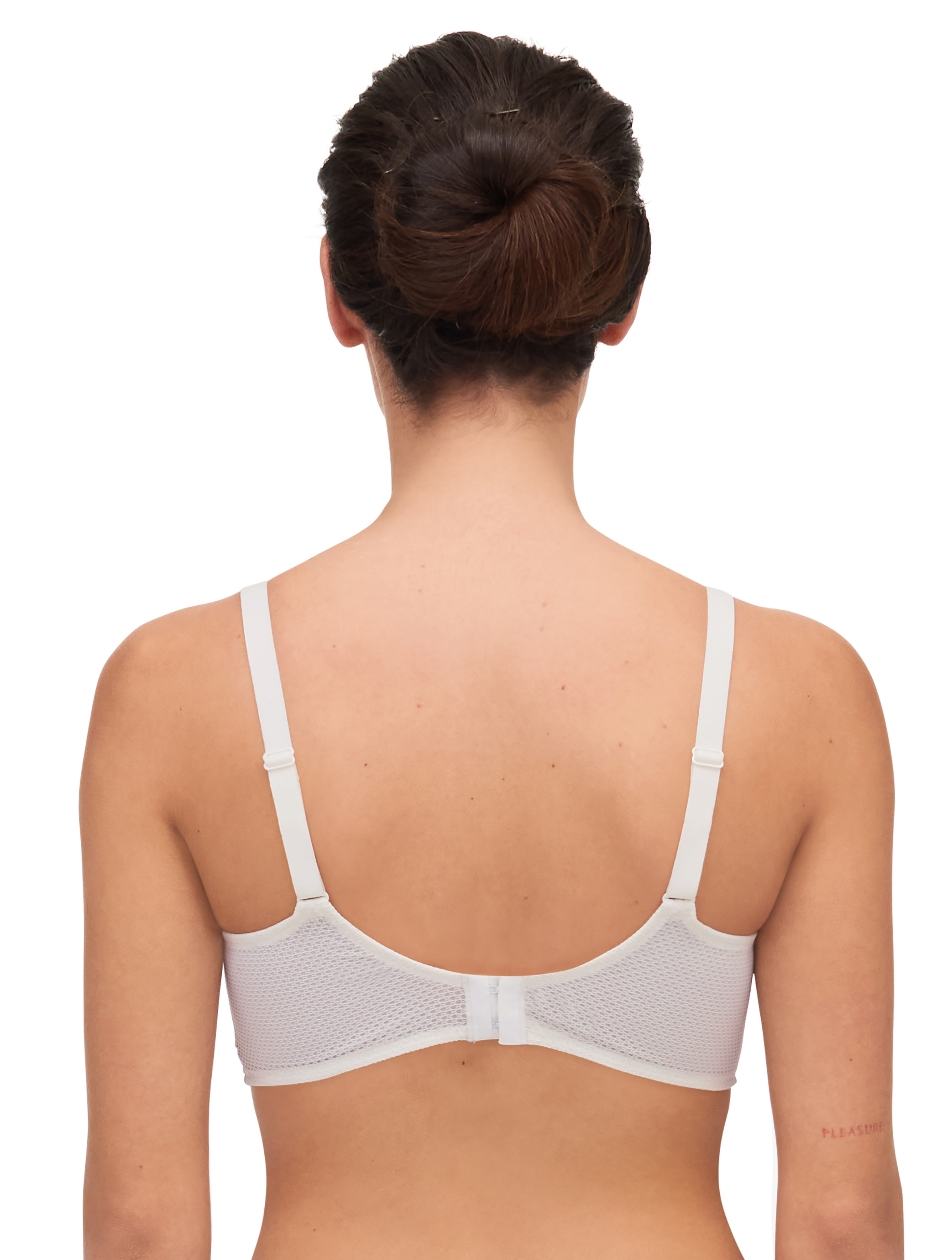 White Gold Chantelle Fleurs Wirefree Women Bras | GFE9511AK